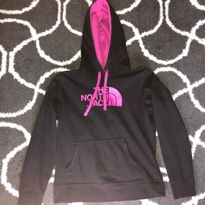 The North Face sweatshirt